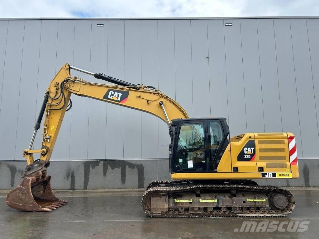 CAT 320 Pásová rýpadla