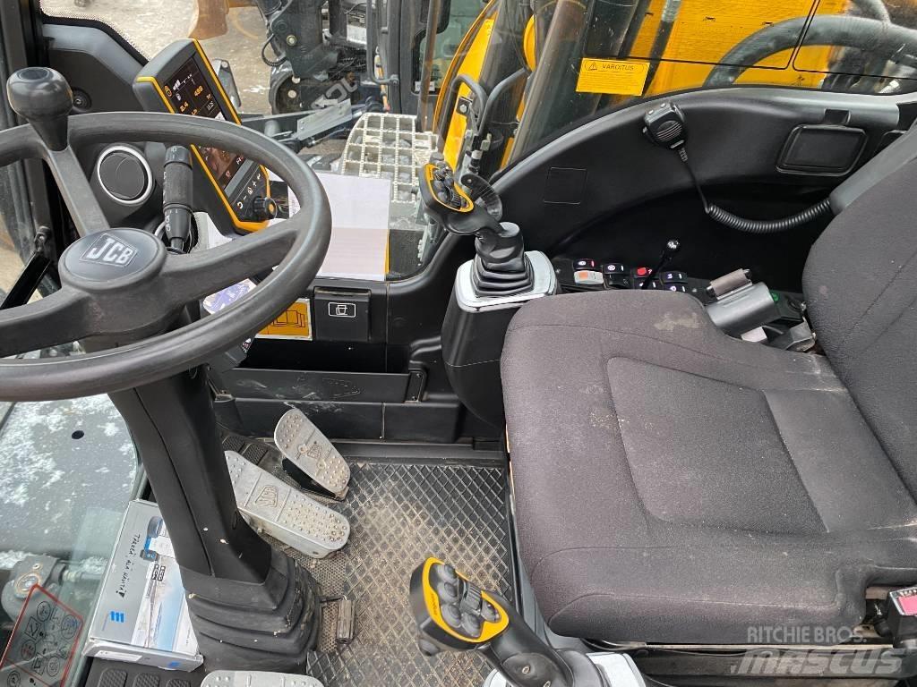 JCB JS145W TAB T4F Kolová rýpadla