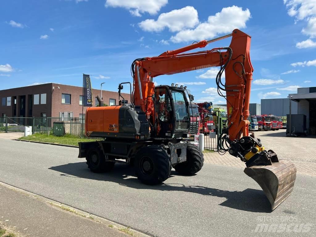 Hitachi ZX 140 W-5 Kolová rýpadla