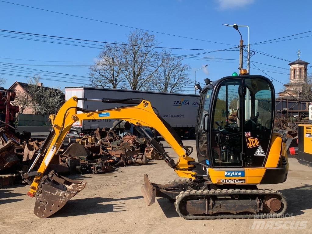 JCB 8026 CTS Mini rýpadla < 7t