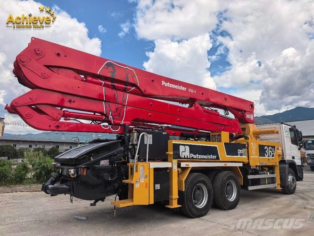 Putzmeister M 36 Nákladní auta s čerpadly betonu