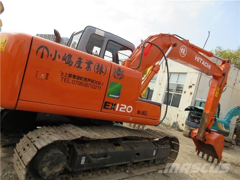 Hitachi EX 120-3 Pásová rýpadla