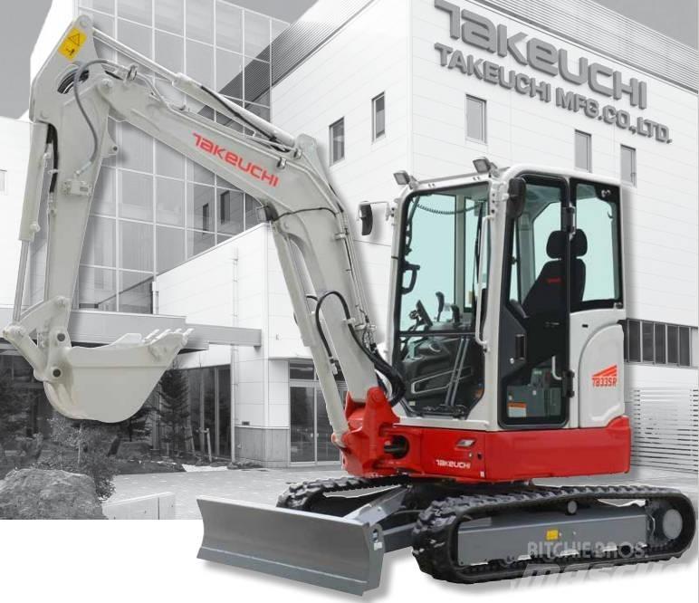 Takeuchi TB335R Mini rýpadla < 7t