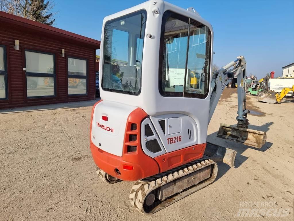 Takeuchi TB 216 Mini rýpadla < 7t