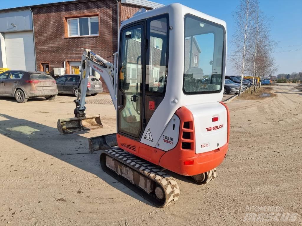 Takeuchi TB 216 Mini rýpadla < 7t