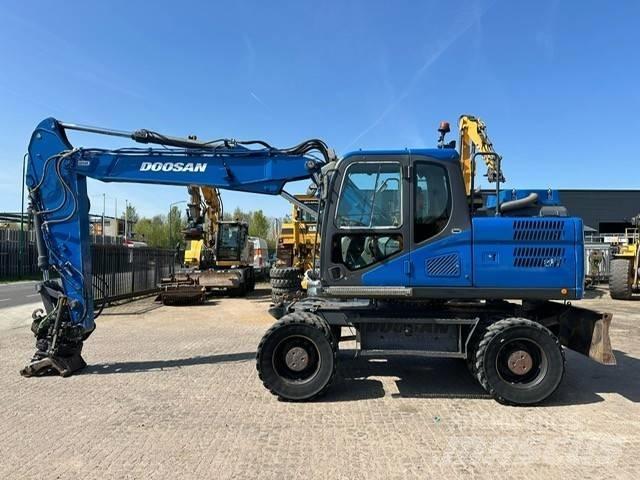 Doosan DX 170 W Kolová rýpadla
