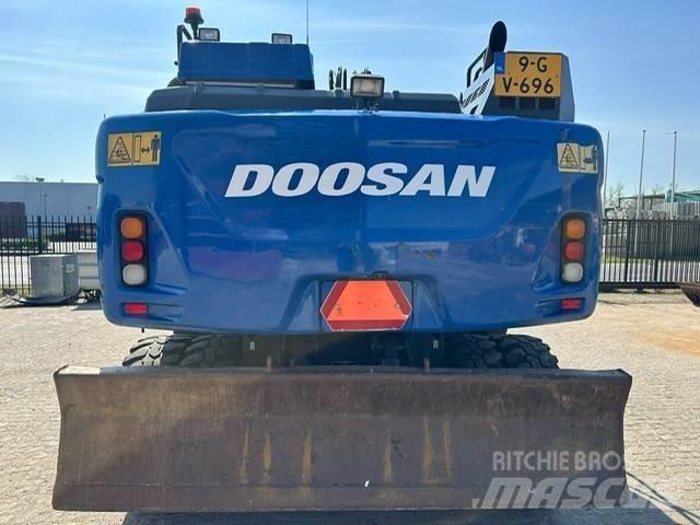 Doosan DX 170 W Kolová rýpadla
