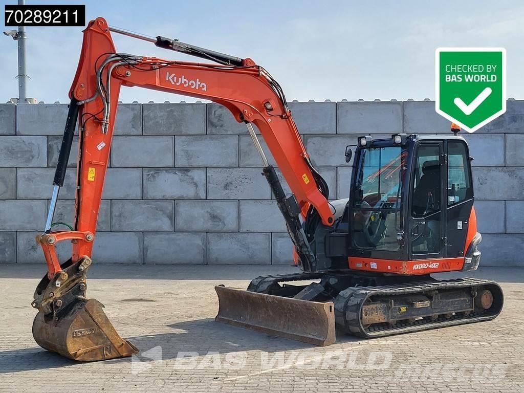 Kubota KX080-4 Mini rýpadla < 7t