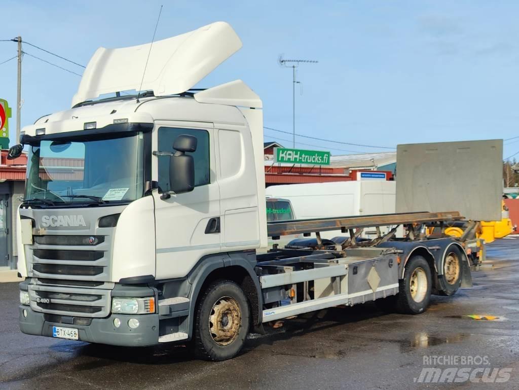 Scania G 490 Kontejnerový rám/Přepravníky kontejnerů