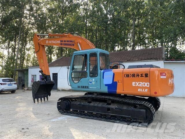 Hitachi EX200 Pásová rýpadla