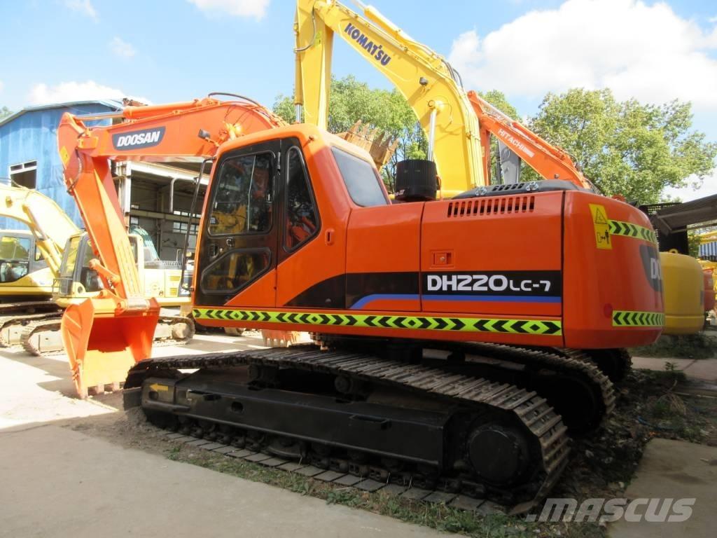 Doosan DH 210 W-7 Kolová rýpadla