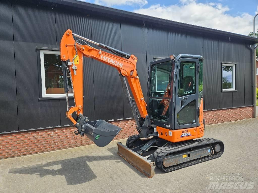 Hitachi ZX 26 Mini rýpadla < 7t