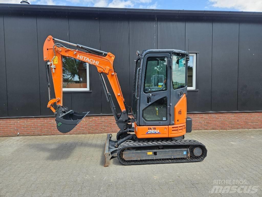 Hitachi ZX 26 Mini rýpadla < 7t