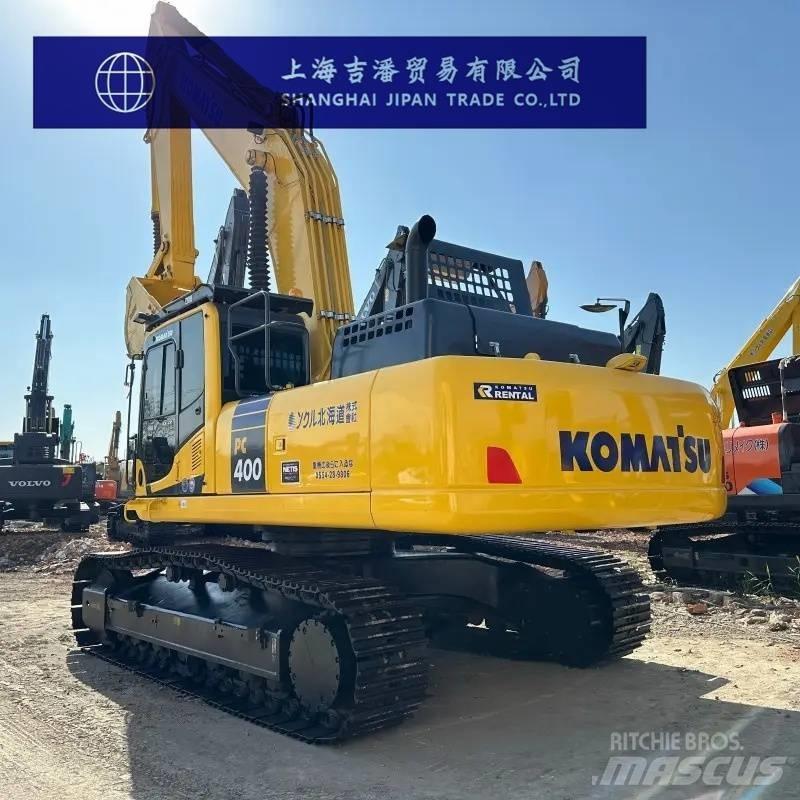Komatsu PC 400 Pásová rýpadla