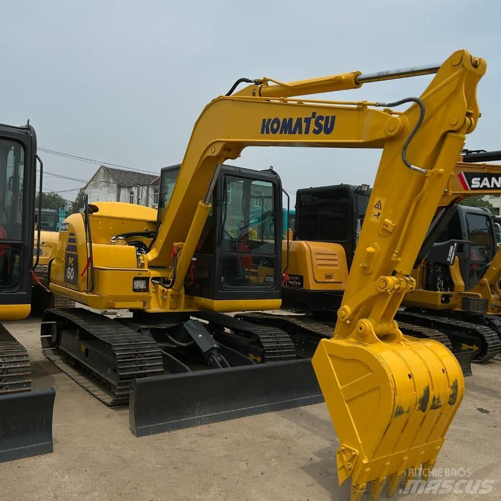 Komatsu 60-8 Pásová rýpadla