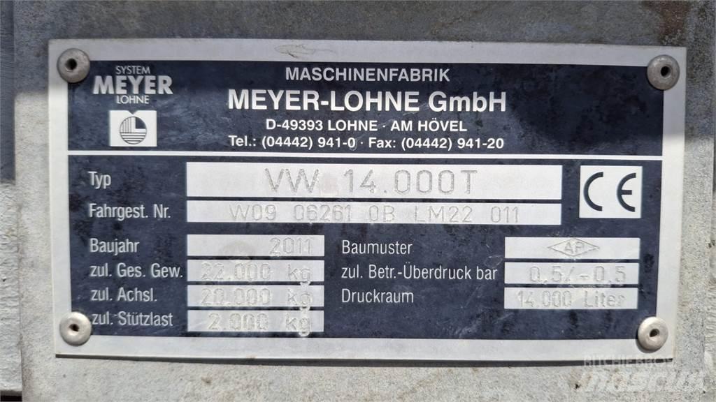 Meyer VW 14.000T Rozmetadla chlévské mrvy