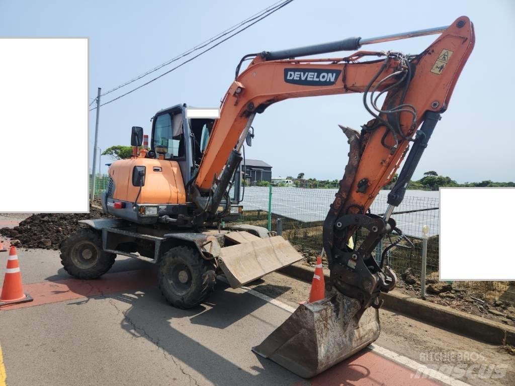 Doosan DX 55 W Kolová rýpadla
