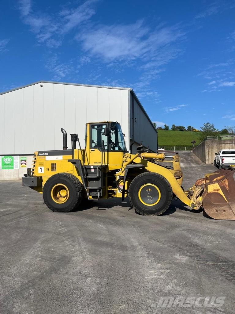 Komatsu WA 350-3 Kolové nakladače
