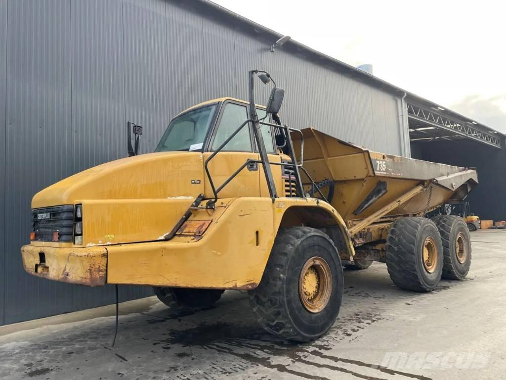 CAT 735 Kloubové dempry
