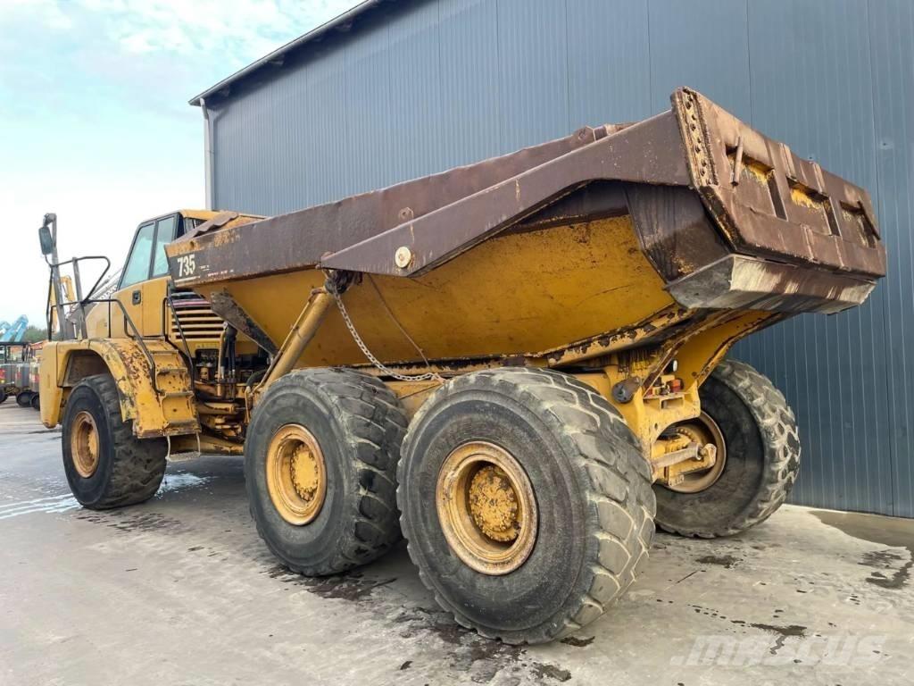 CAT 735 Kloubové dempry
