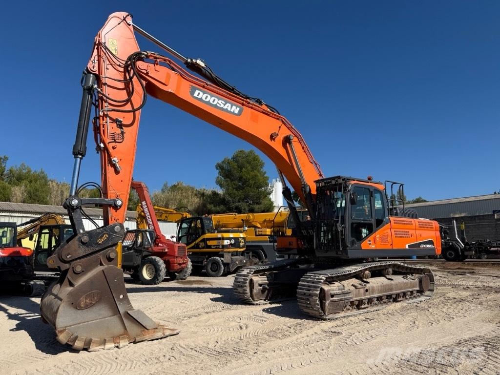 Doosan DX 380 LC Pásová rýpadla