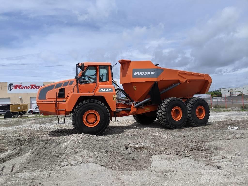 Doosan DA 40 Kloubové dempry