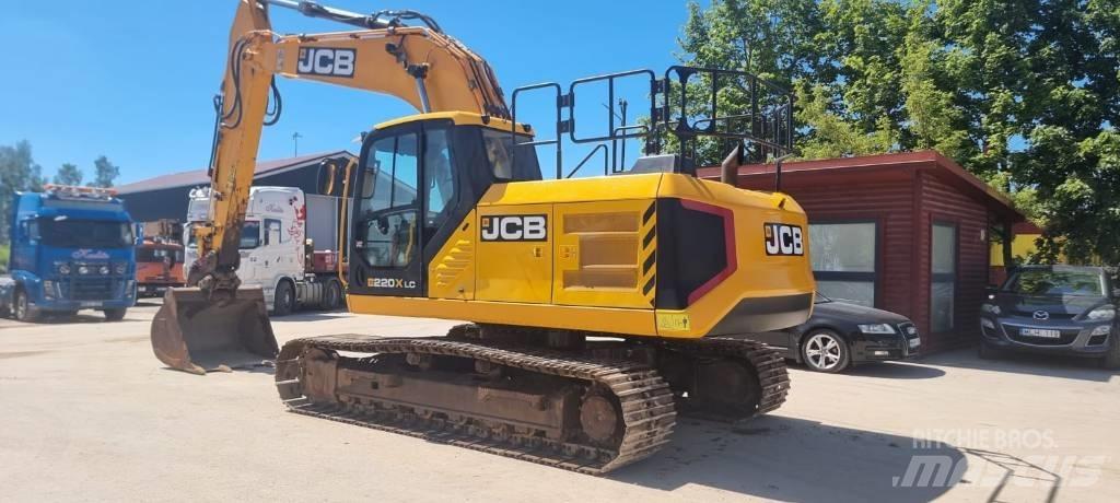 JCB 220 XL Pásová rýpadla