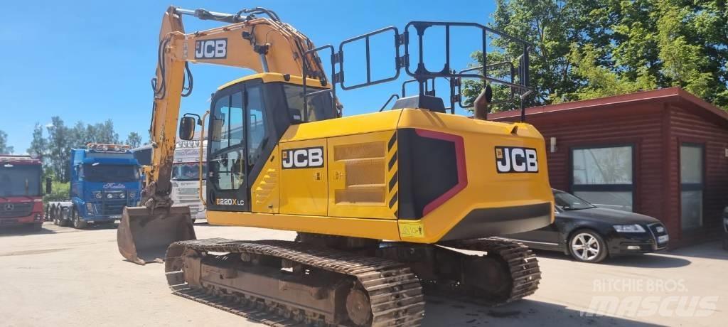 JCB 220 XL Pásová rýpadla
