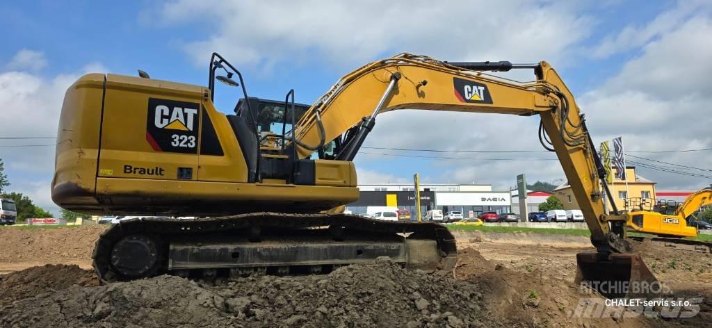 CAT 320 Pásová rýpadla