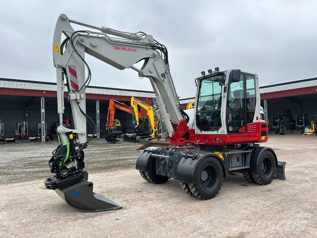 Takeuchi TB395W Kolová rýpadla