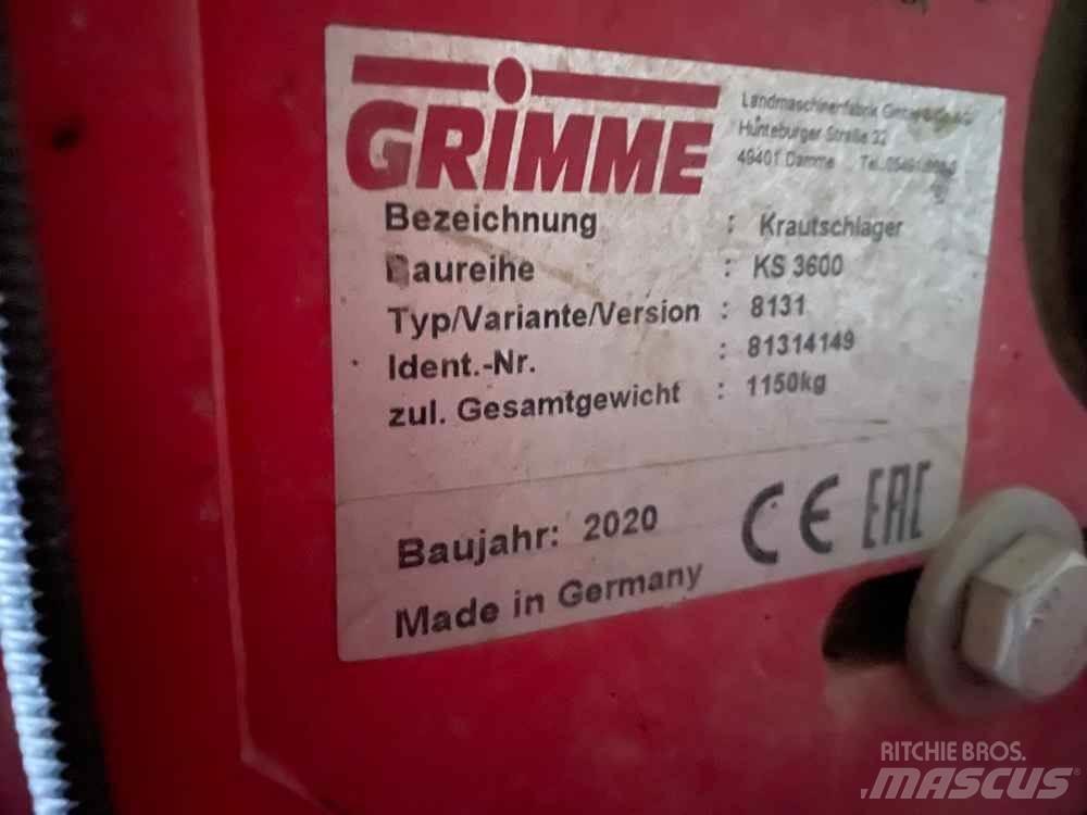 Grimme KS 3600 Zařízení pro pěstování brambor - Jiné