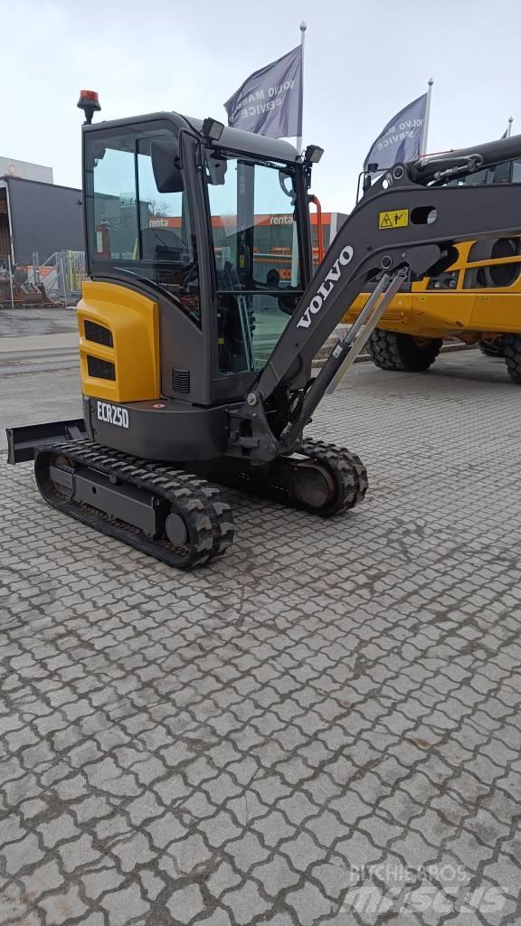 Volvo ECR 25 D Mini rýpadla < 7t