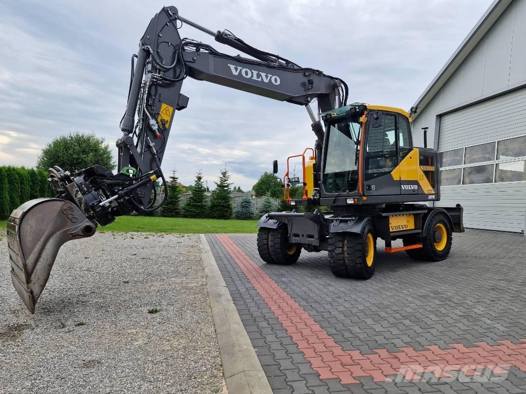 Volvo EWR 170 E Kolová rýpadla