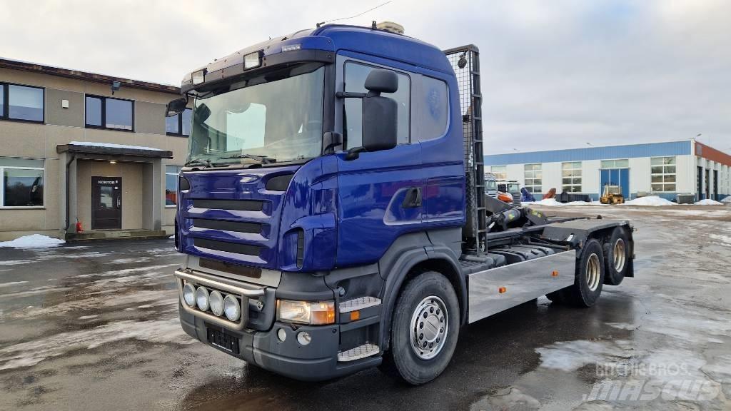 Scania R500 6X2 Hákový nosič kontejnerů
