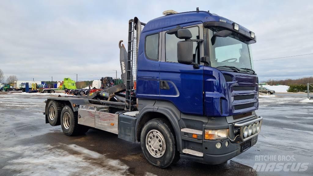 Scania R500 6X2 Hákový nosič kontejnerů