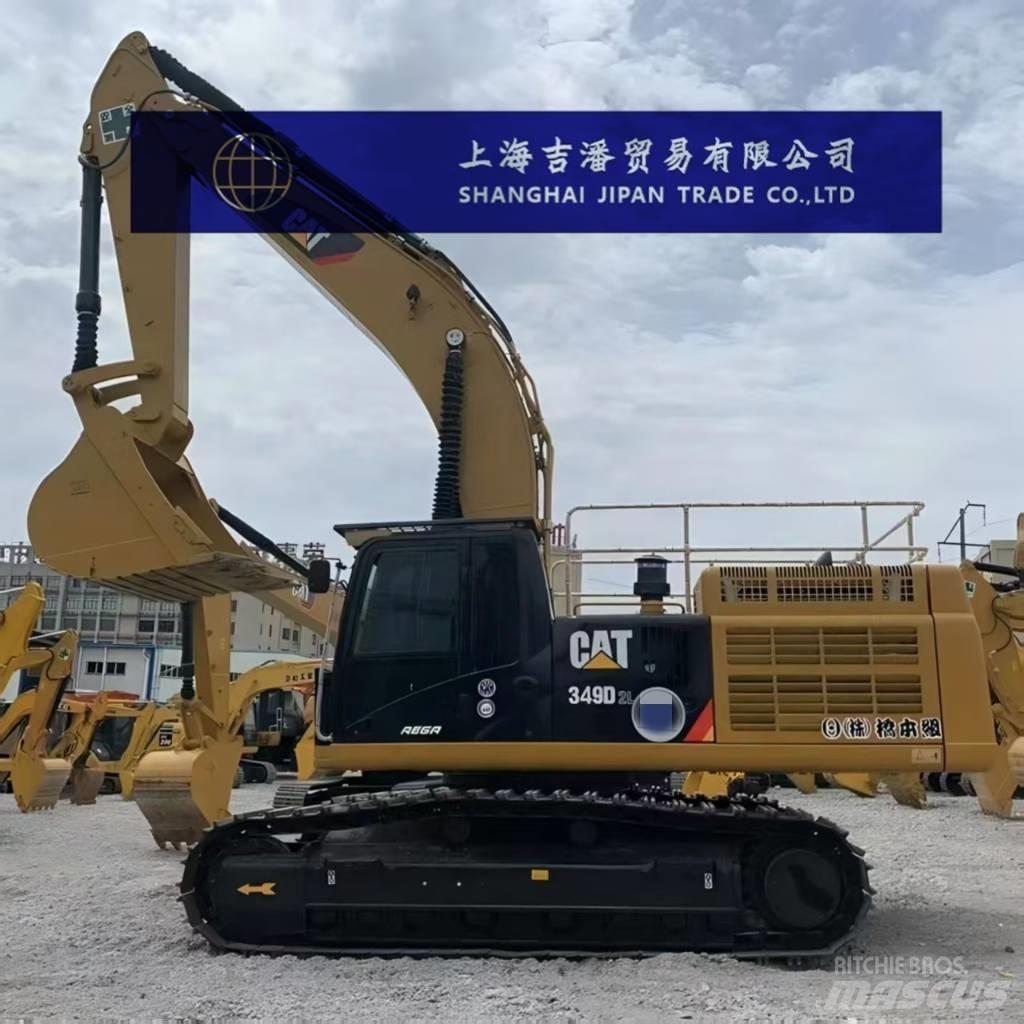 CAT 349 D Pásová rýpadla