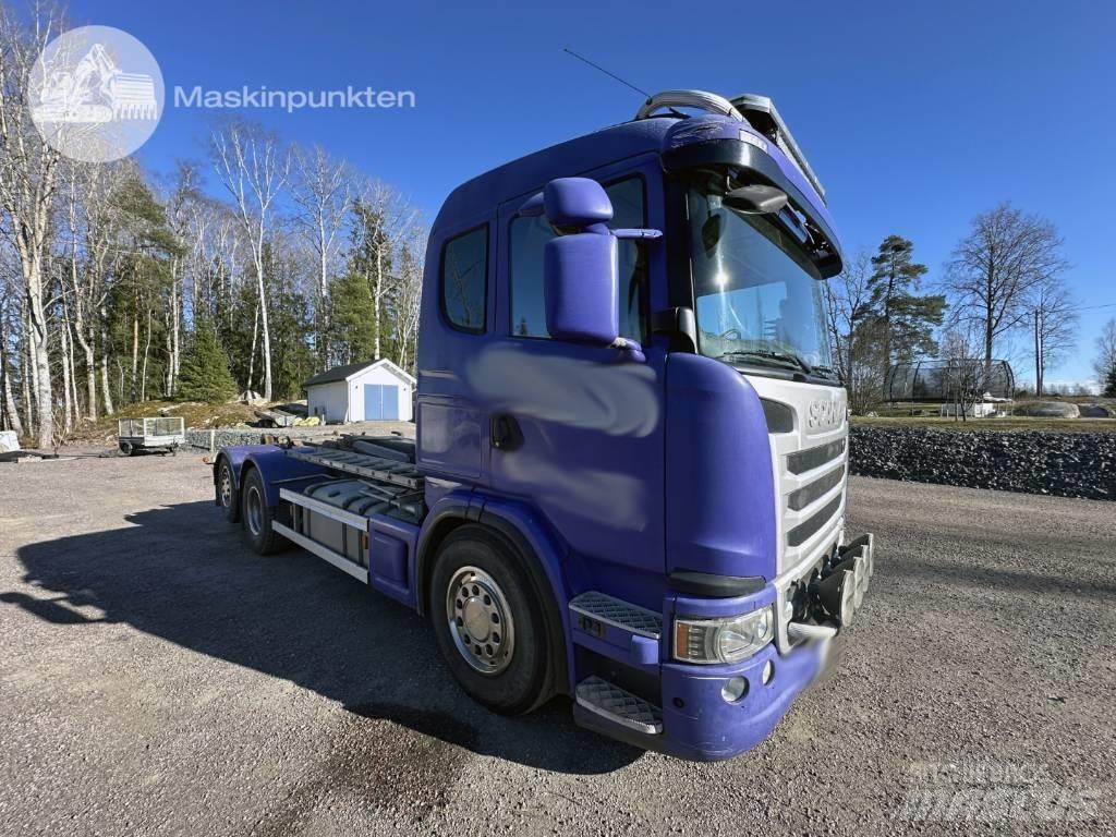 Scania G 480 Hákový nosič kontejnerů