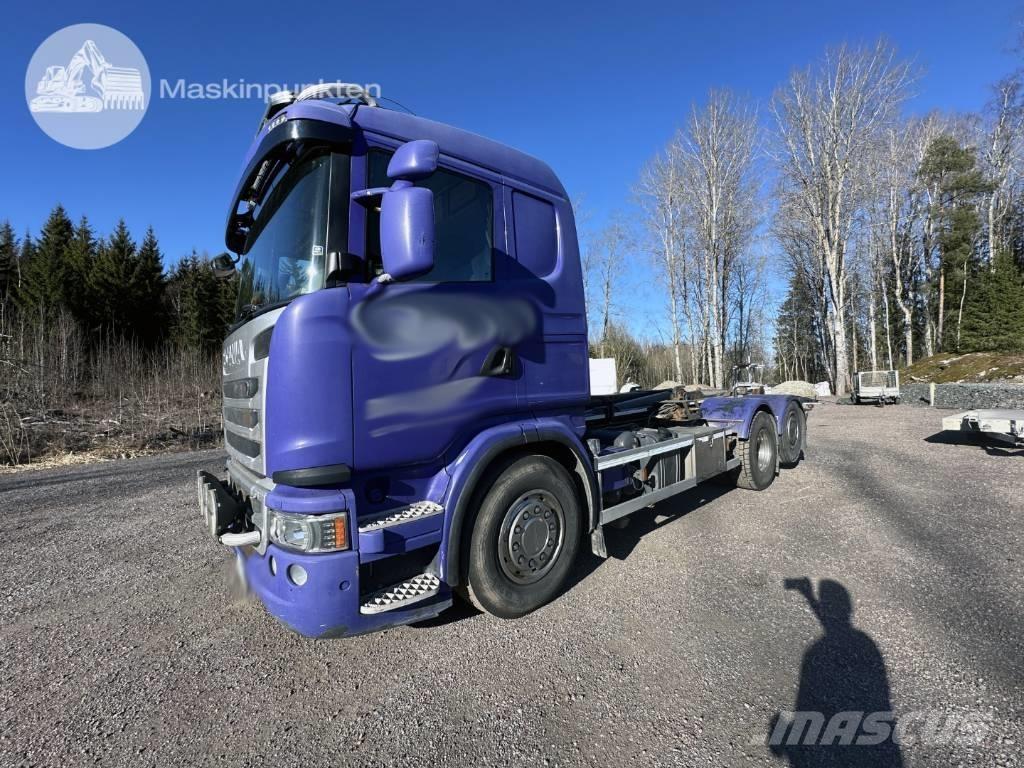 Scania G 480 Hákový nosič kontejnerů