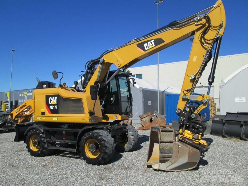 CAT M 317F Kolová rýpadla