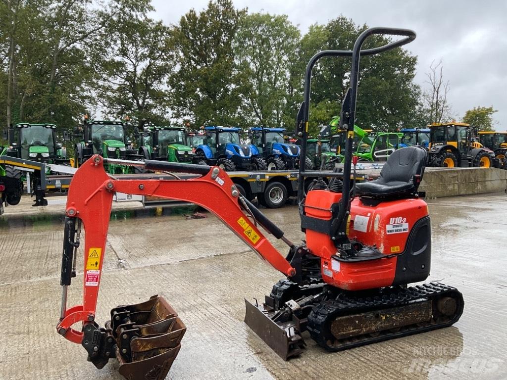 Kubota U 10-3 Mini rýpadla < 7t