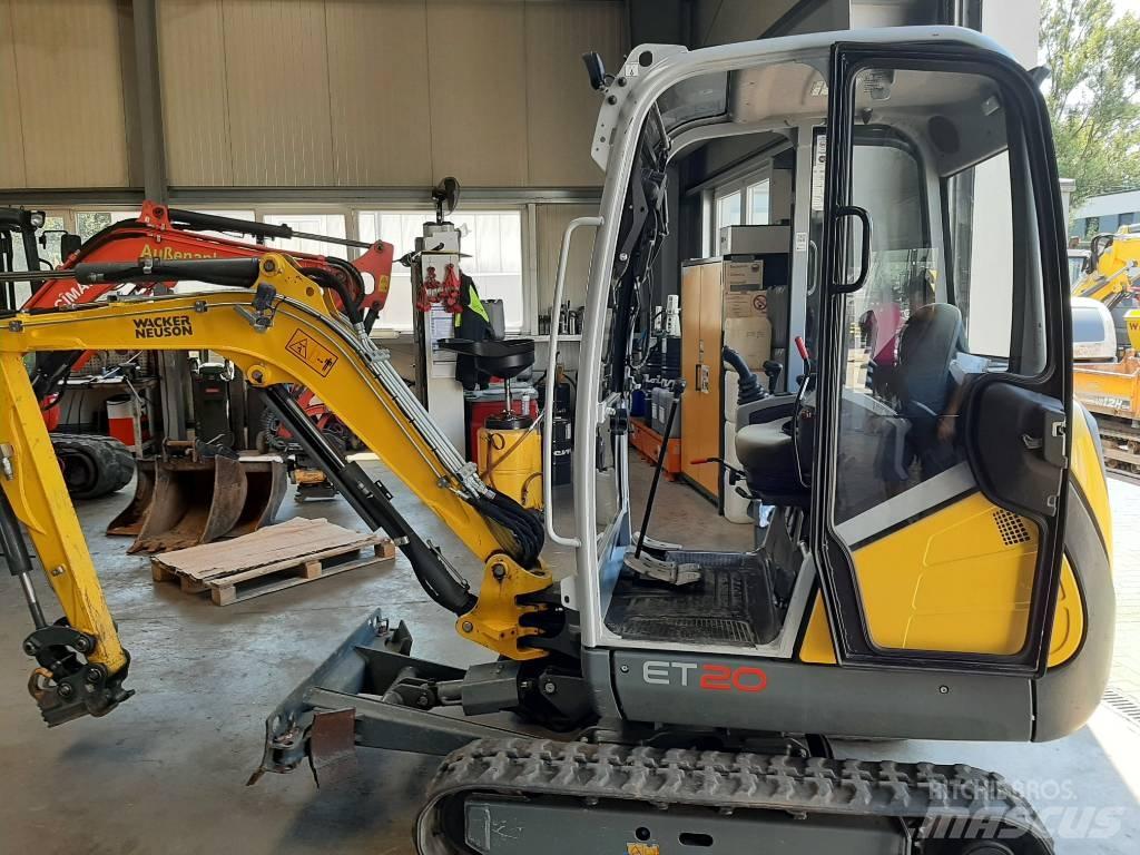 Wacker Neuson ET20 Pásová rýpadla