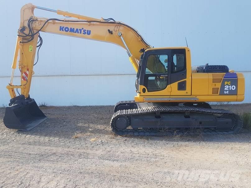 Komatsu PC 210 LC-8 Pásová rýpadla