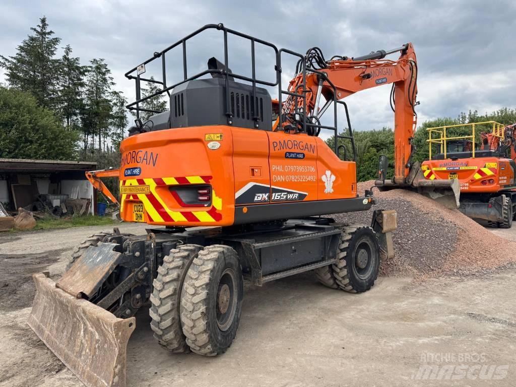 Doosan DX165WR-7 Kolová rýpadla