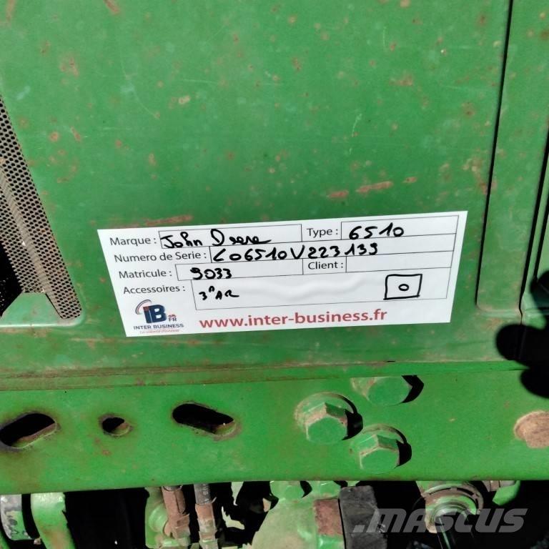 John Deere 6510 Traktory