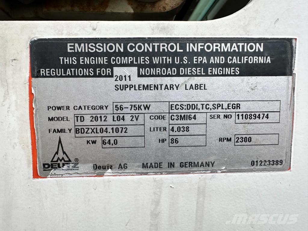 Hamm DV 70 VV Tandemové válce