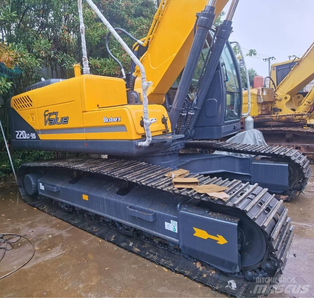 Hyundai R220LC-9S Kolová rýpadla