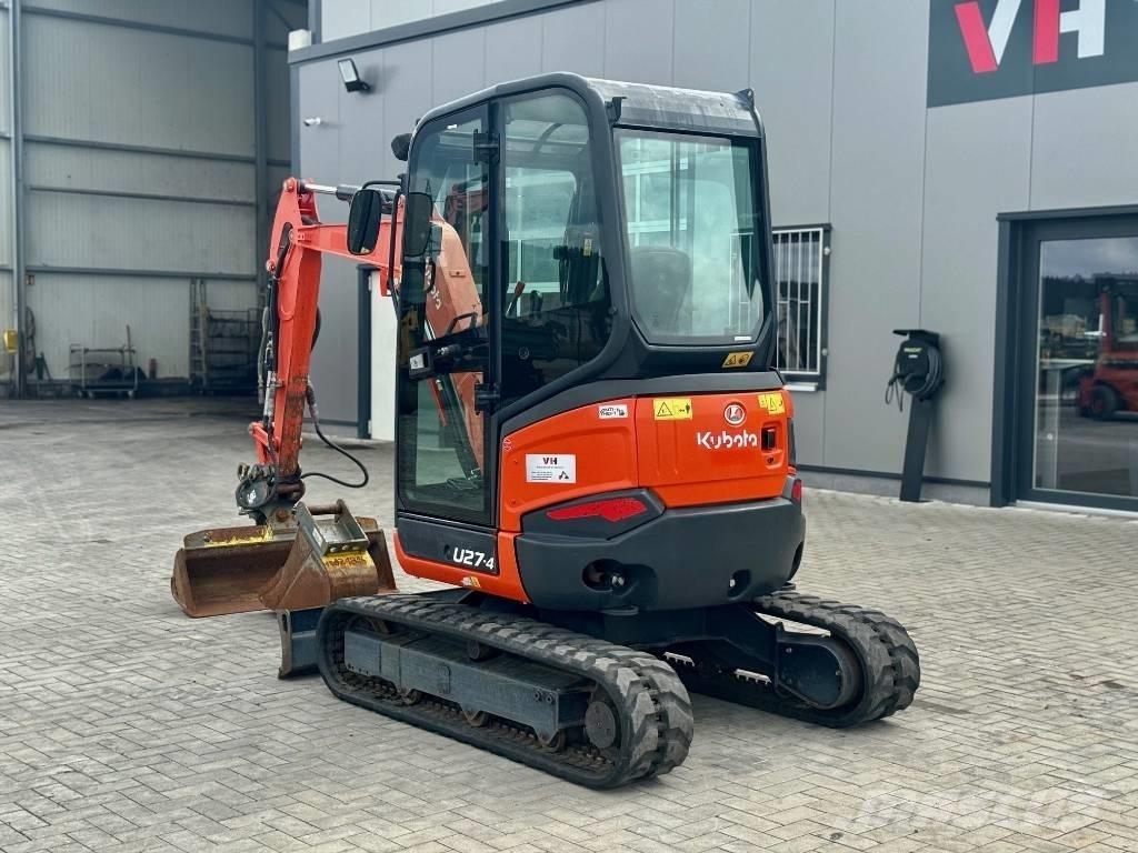 Kubota U 27-4 Mini rýpadla < 7t