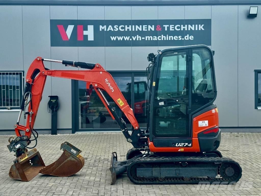 Kubota U 27-4 Mini rýpadla < 7t