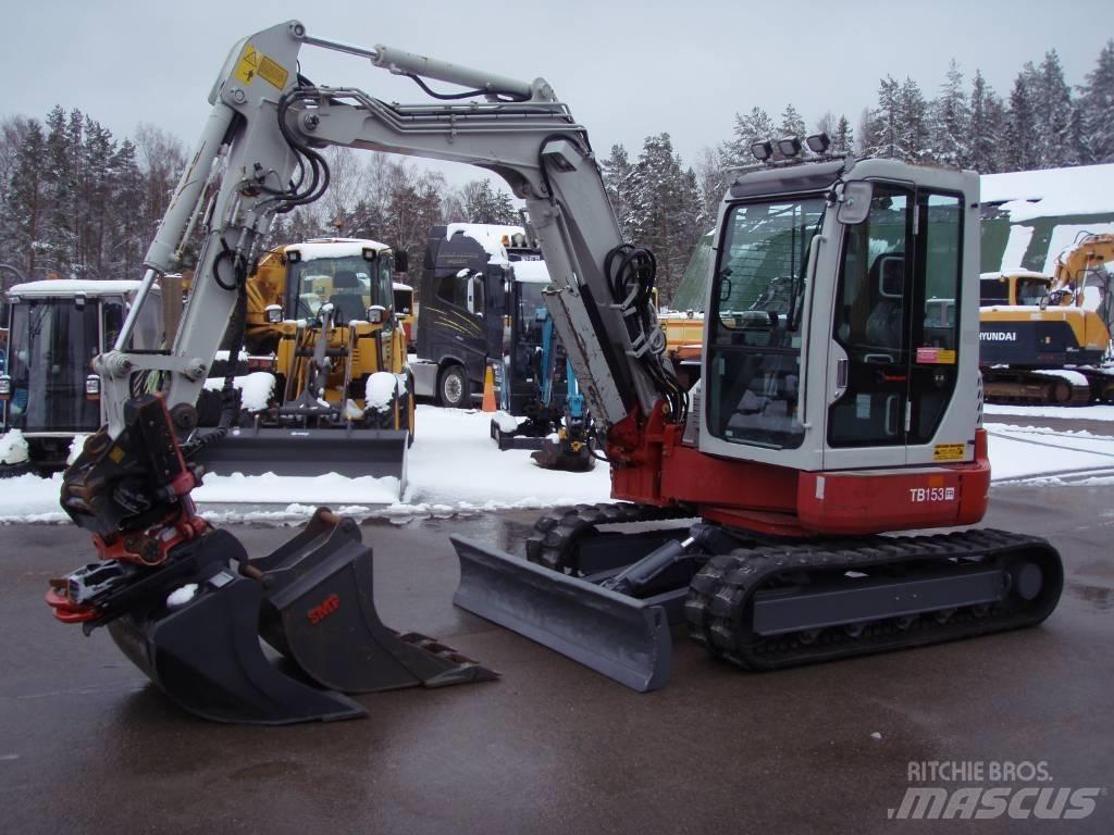 Takeuchi TB153FR Mini rýpadla < 7t