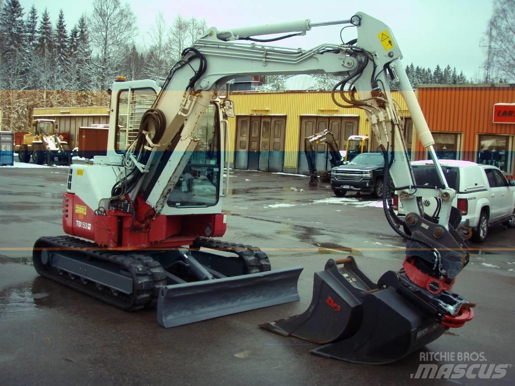 Takeuchi TB153FR Mini rýpadla < 7t